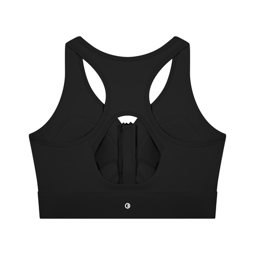 Ovia Cropped Zip Bra