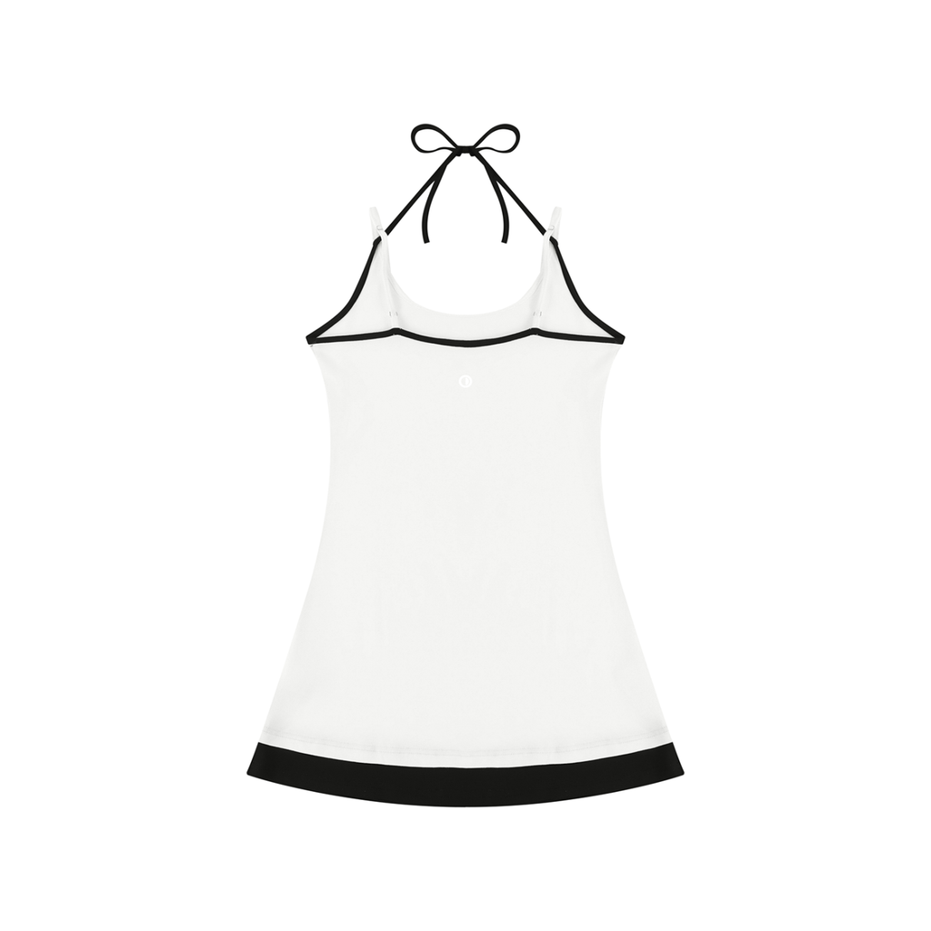 Ovia Contrast Sleeveless Dress