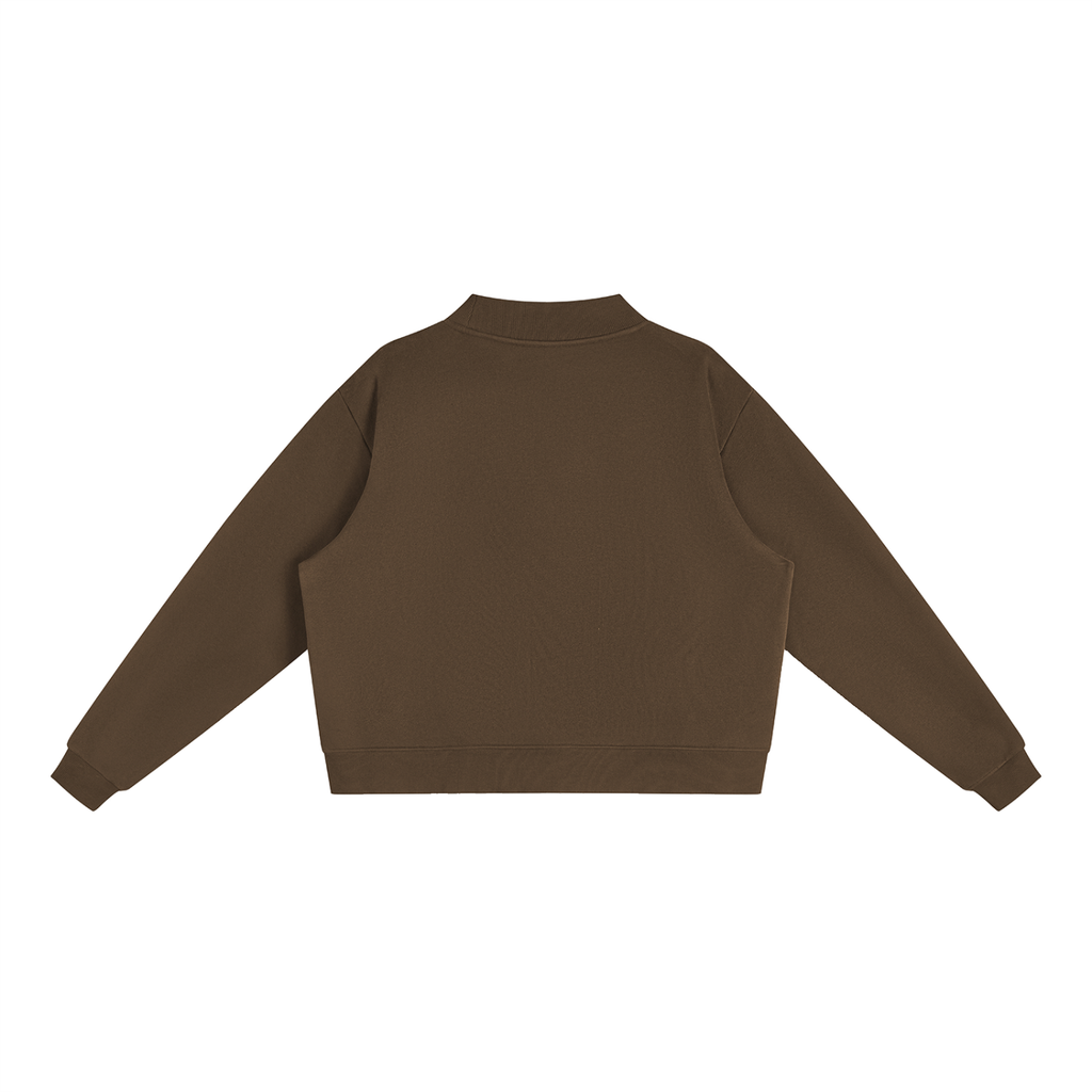 Ovia Fleece Mock Neck