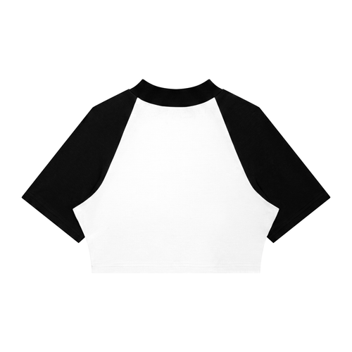 Ovia Contrast Raglan Crop