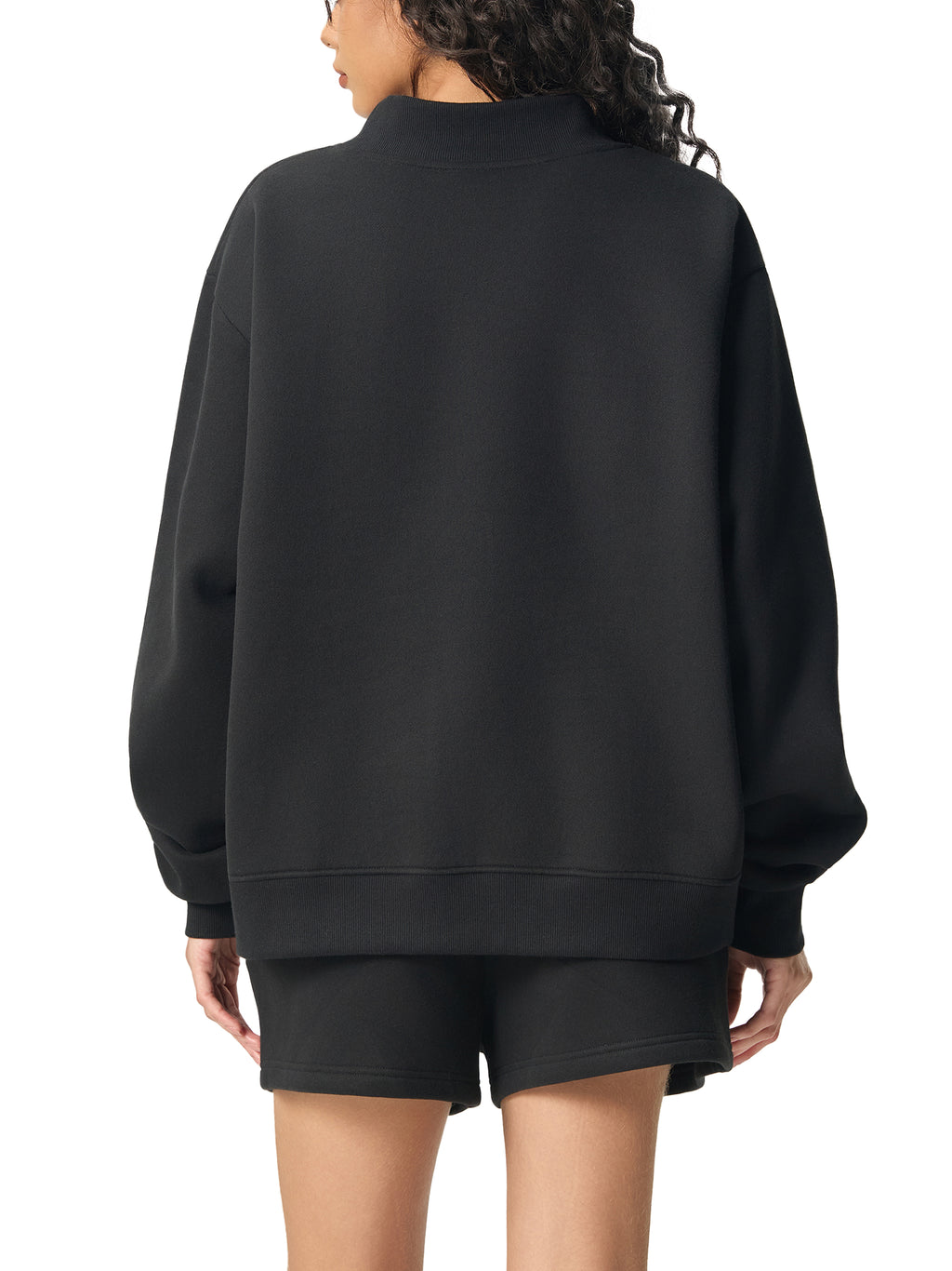 Ovia Fleece Mock Neck